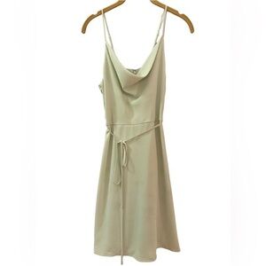 Socialite Light Sage Green Mini Dress – Size Small